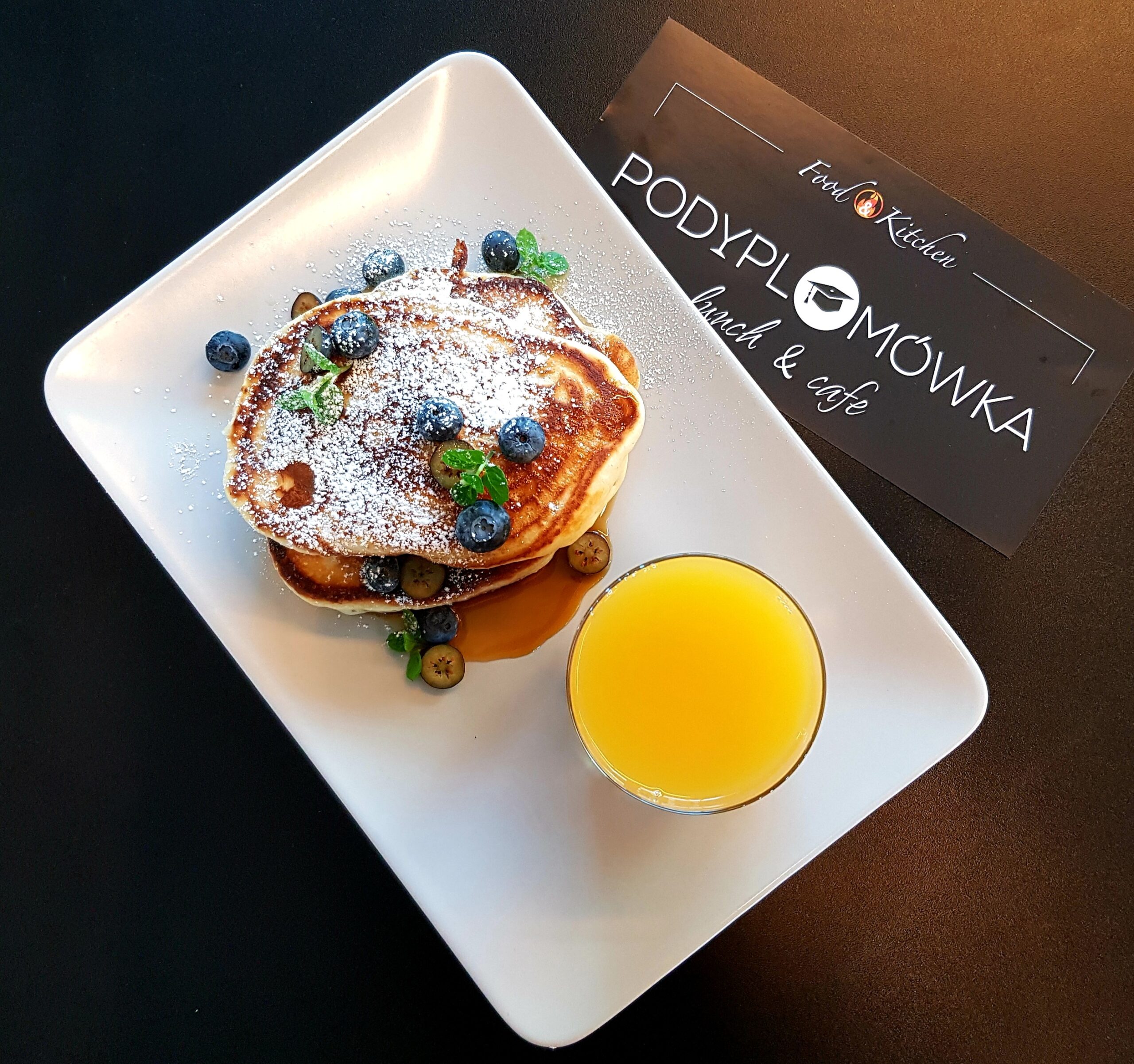 Deser - lunch dnia w Restauracji Podyplomówka w Poznaniu.